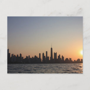 chicagosunset ポストカード