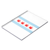 CHICAGROWのノート ノートブック (左側)