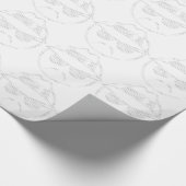 Chicanaは低い文字のロウライダーに乗ります ラッピングペーパー (角)