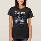 Chicana Chola Style Lowrider Clothes Mexican Ameri Tシャツ (正面)