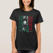 Chicano and chicana for Chicana Tシャツ (正面)