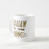 Chicasawの種族のプライドのマグ コーヒーマグカップ (正面左)