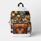 ChicCarry：一歩一歩でスタイルを高める» プリントバックパック (正面)