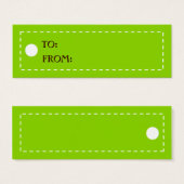 CHICESTギフトラベルカスタマイズ-  (正面&裏面)