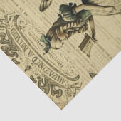 Chich Alice in Wonderlandヴィンテージ紙デクページ 薄葉紙 (詳細)