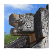 Chichen ItzaメキシコKukulkan Waxaklahun Ubah Kan タイル (正面)