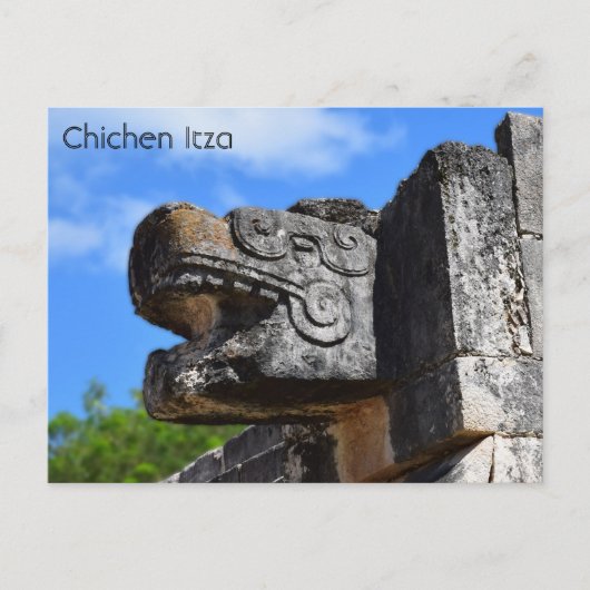 Chichen ItzaメキシコKukulkan Waxaklahun Ubah Kan ポストカード (正面)