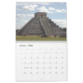 Chichen Itza カレンダー (1月 2026)