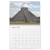 Chichen Itza カレンダー (1月 2027)