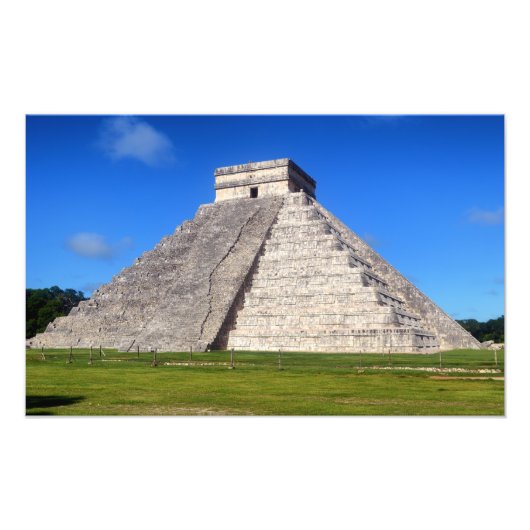 Chichen Itza、テンプルウォリアーズ フォトプリント (正面)
