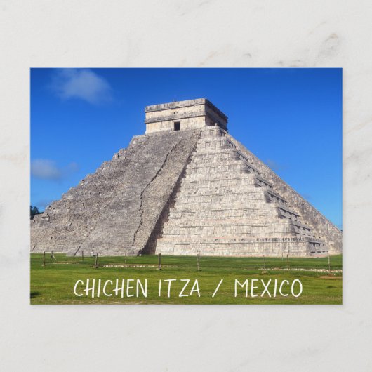 Chichen Itza、テンプルウォリアーズ ポストカード (正面)