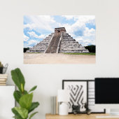 Chichen Itza ポスター (ホームオフィス)