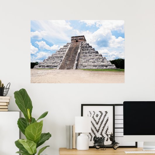 Chichen Itza ポスター (ホームオフィス)