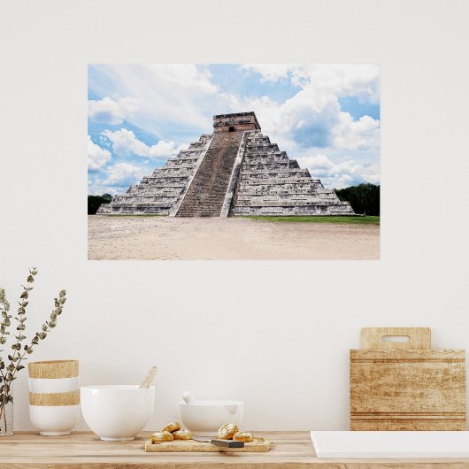 Chichen Itza ポスター (キッチン)
