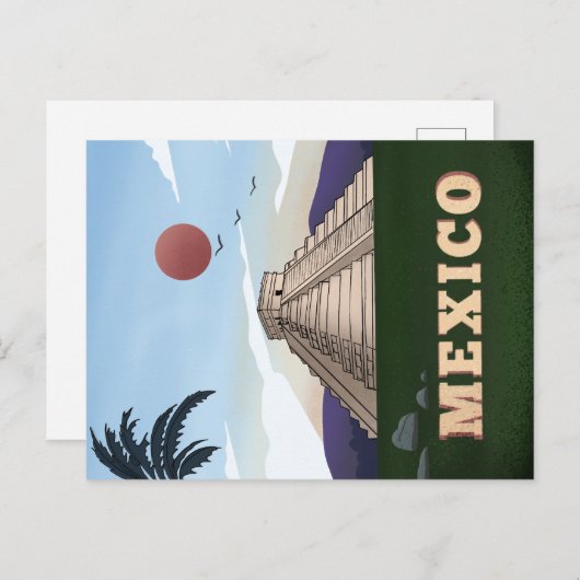 Chichen itzá ポストカード (正面/裏面)