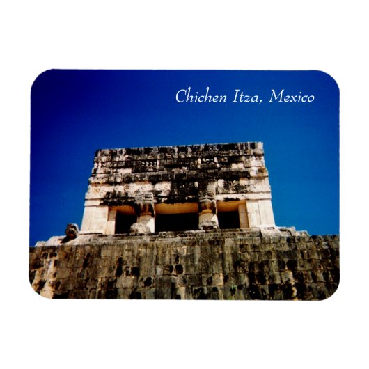 Chichen Itza、メキシコマグネット マグネット (横)