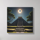 Chichen Itza Eclipse キャンバスプリント (正面)