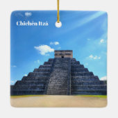 Chichén Itzá Mexico Souvenir Ornament セラミックオーナメント (裏面)