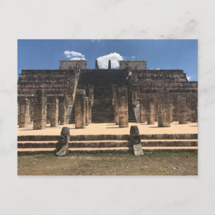 Chichen Itza Temple of the Warriors #2はがき ポストカード