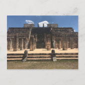 Chichen Itza Temple of the Warriors #2はがき ポストカード (正面)
