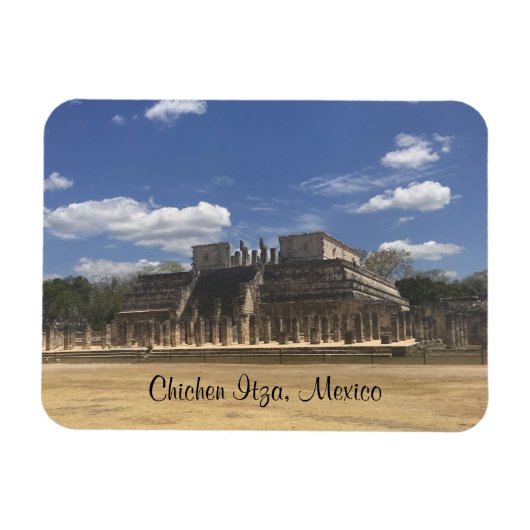 Chichen Itza Temple of the Warriors #3 Magnet マグネット (横)