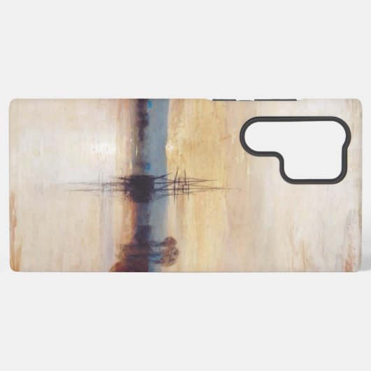 Chichester Canal by Joseph William Turner Samsung Galaxyケース (裏面横)