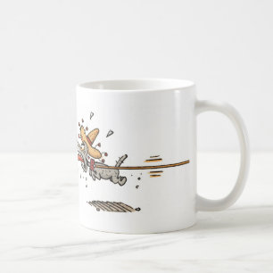 Chichuahuaの怒っているマグ コーヒーマグカップ
