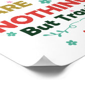 Chickは何も問題はないデジタル印刷可能なポスター ポスター (角)