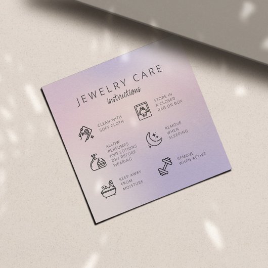 Chickジュエリー気に指示Business Thank You エンクロージャーカード