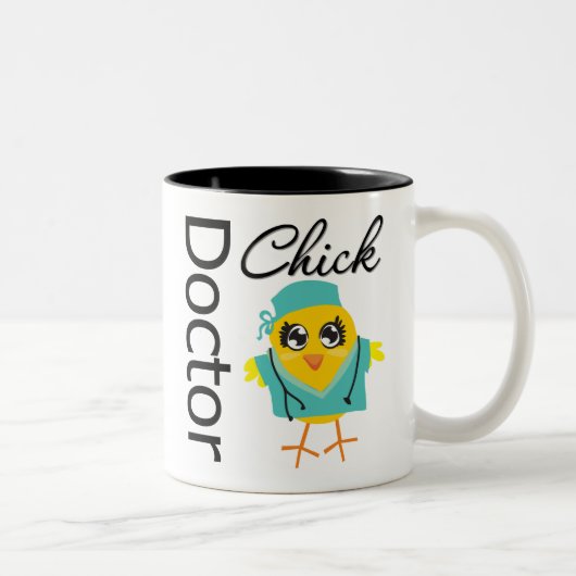Chick博士 ツートーンマグカップ (右)