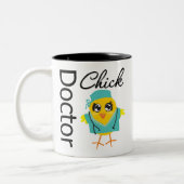 Chick博士 ツートーンマグカップ (左)