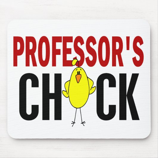 CHICK教授の マウスパッド (正面)