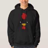 Chick Chicken Face Chicken Lover パーカ (正面)