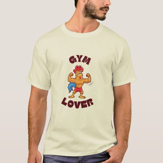 Chick Gain: Gym Lover T-Shirt Tシャツ (正面)
