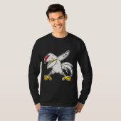 Chick Hen Dabbing Chicken Tシャツ (正面フル)
