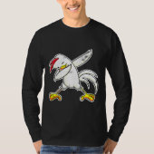 Chick Hen Dabbing Chicken   Tシャツ (正面)