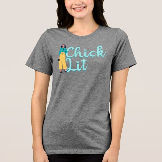 Chick Lit Genre Lovers トライブレンドＴシャツ (正面)