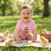 Chick Magnet | サングラスをかけたかわいいひよこ ベビーTシャツ