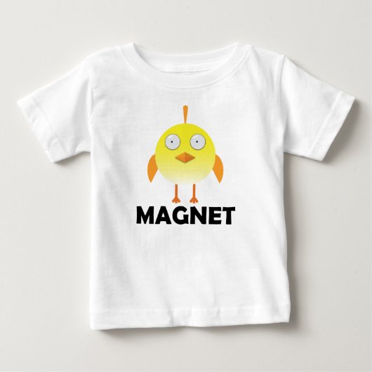 Chick Magnet -ベビー素晴らしジャージーTシャツ ベビーTシャツ (正面)