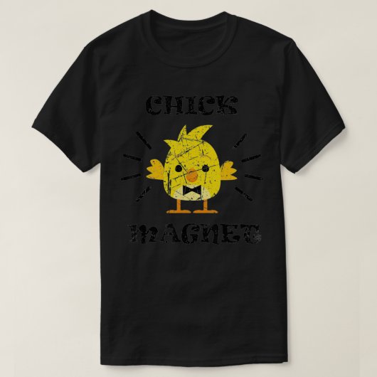 Chick Magnet Cute Easter Funny Vintage  Tシャツ (デザイン正面)