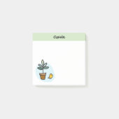 Chick & Potted Plant Post-it®ノート ポストイット (正面)