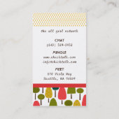 Chick Talk名刺 名刺 (裏面)