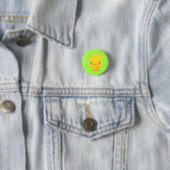 chick : yellow green : pins 缶バッジ (インサイチュ)