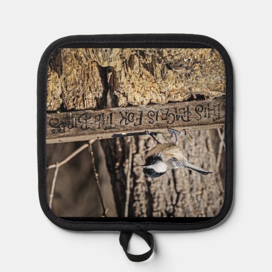 Chickadee 鍋敷き (正面)