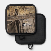 Chickadee 鍋敷き (正面/裏面)