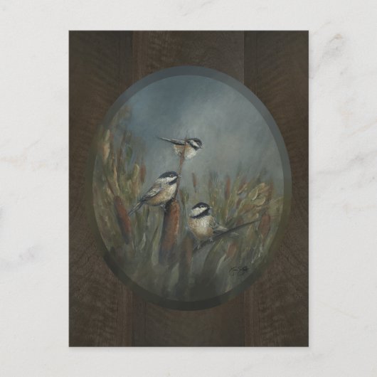 Chickadee Pond ポストカード (正面)