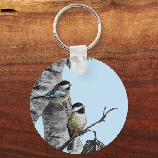Chickadees キーホルダー (裏面)