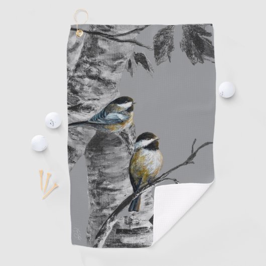 Chickadees ゴルフタオル (インサイチュ)