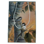 Chickadees  ミディアムペーパーバッグ (裏面)