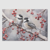Chickadees 薄葉紙 (正面)
